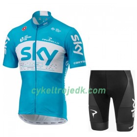 Cykeltøj + Cykelshorts 2018 Team Sky N002